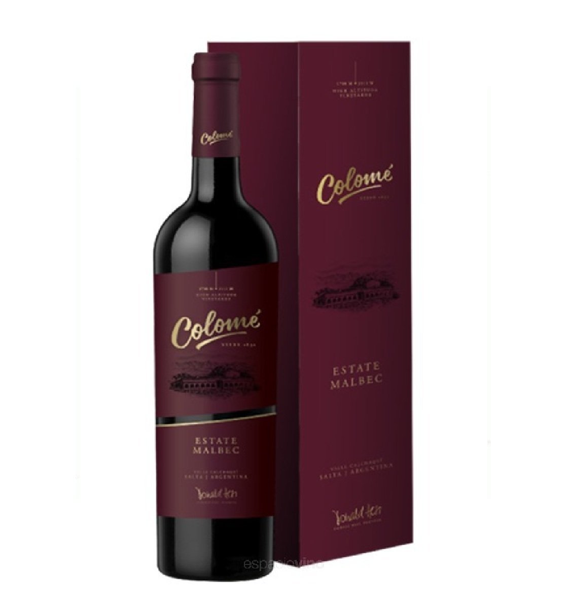 estuche colome est. malbec estuche colome est. malbec