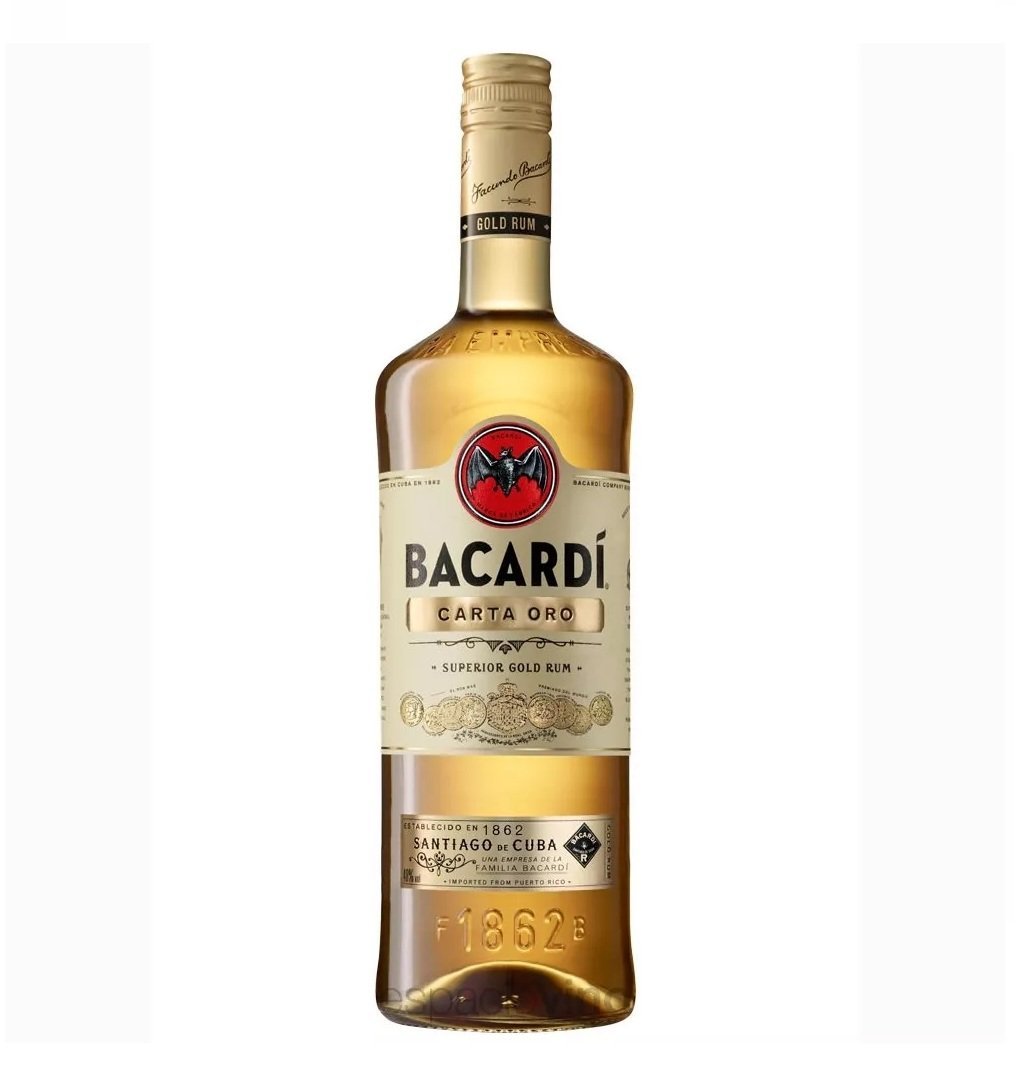 bacardi carta oro x 980 cc bacardi carta oro x 980 cc